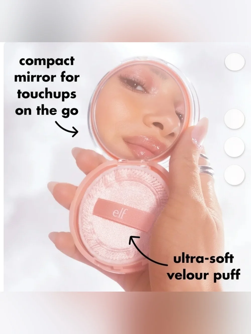 e.l.f. Halo Glow Powder Filter Pressed Powder - Rich Warm (Brown)